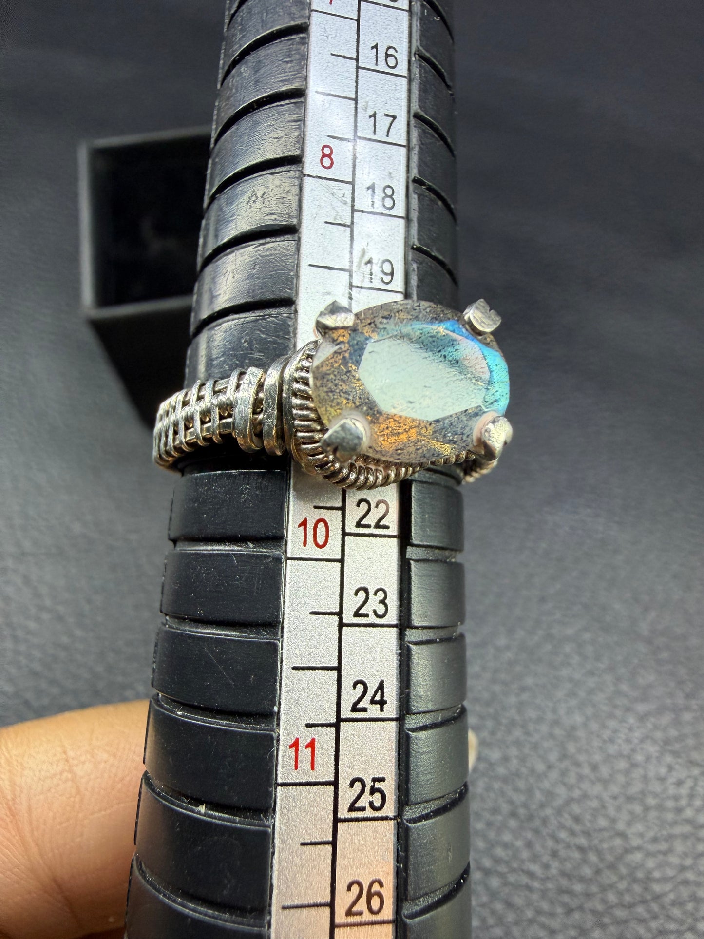 925 Labradorite Ring