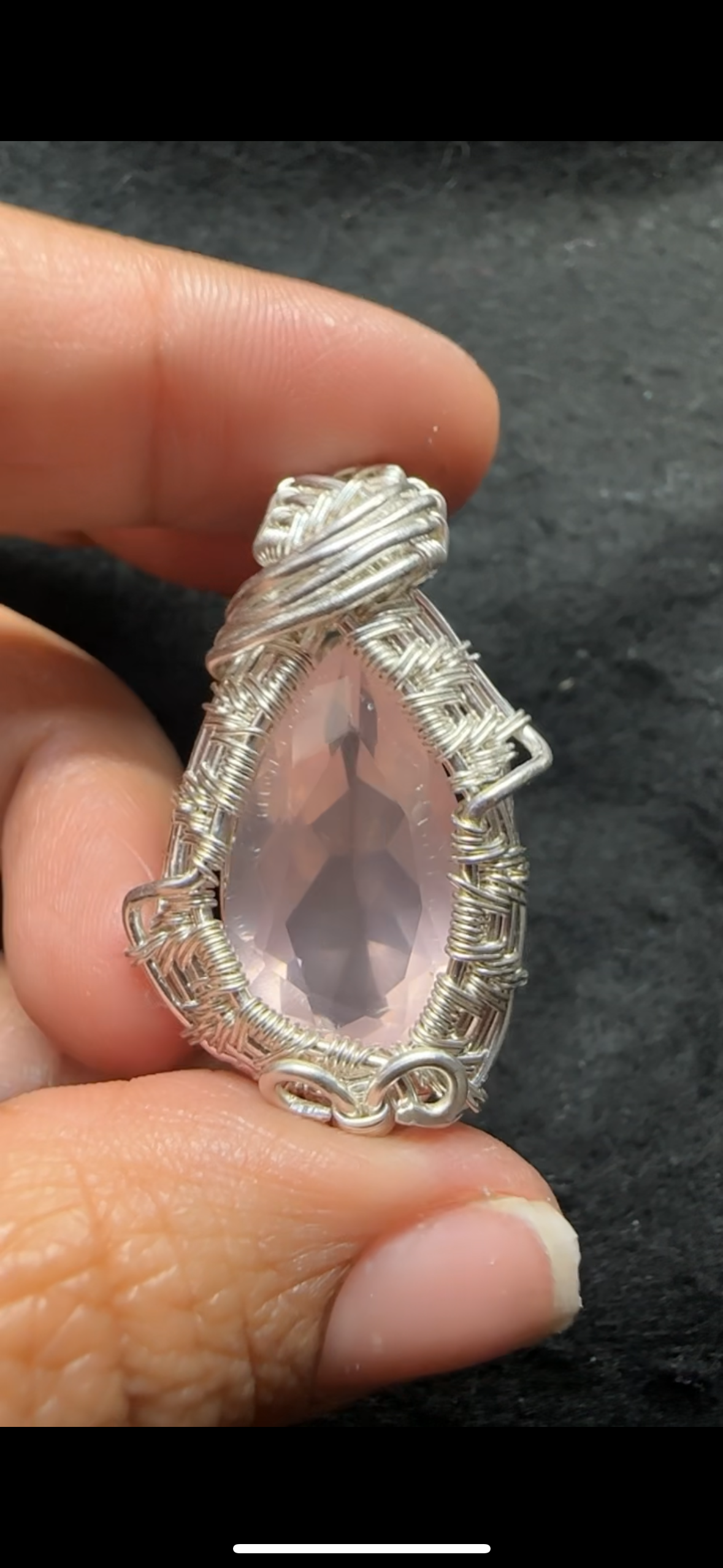 Rose Quartz Pendant