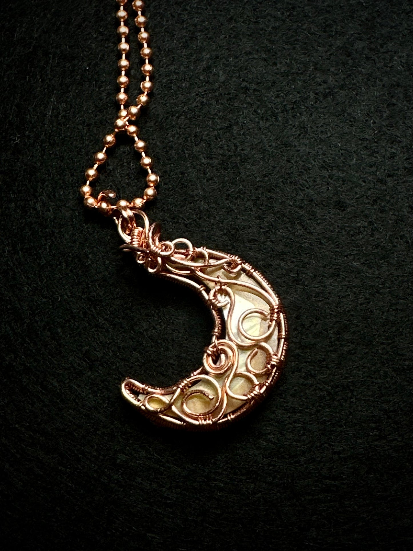 Mother of Pearl Moon