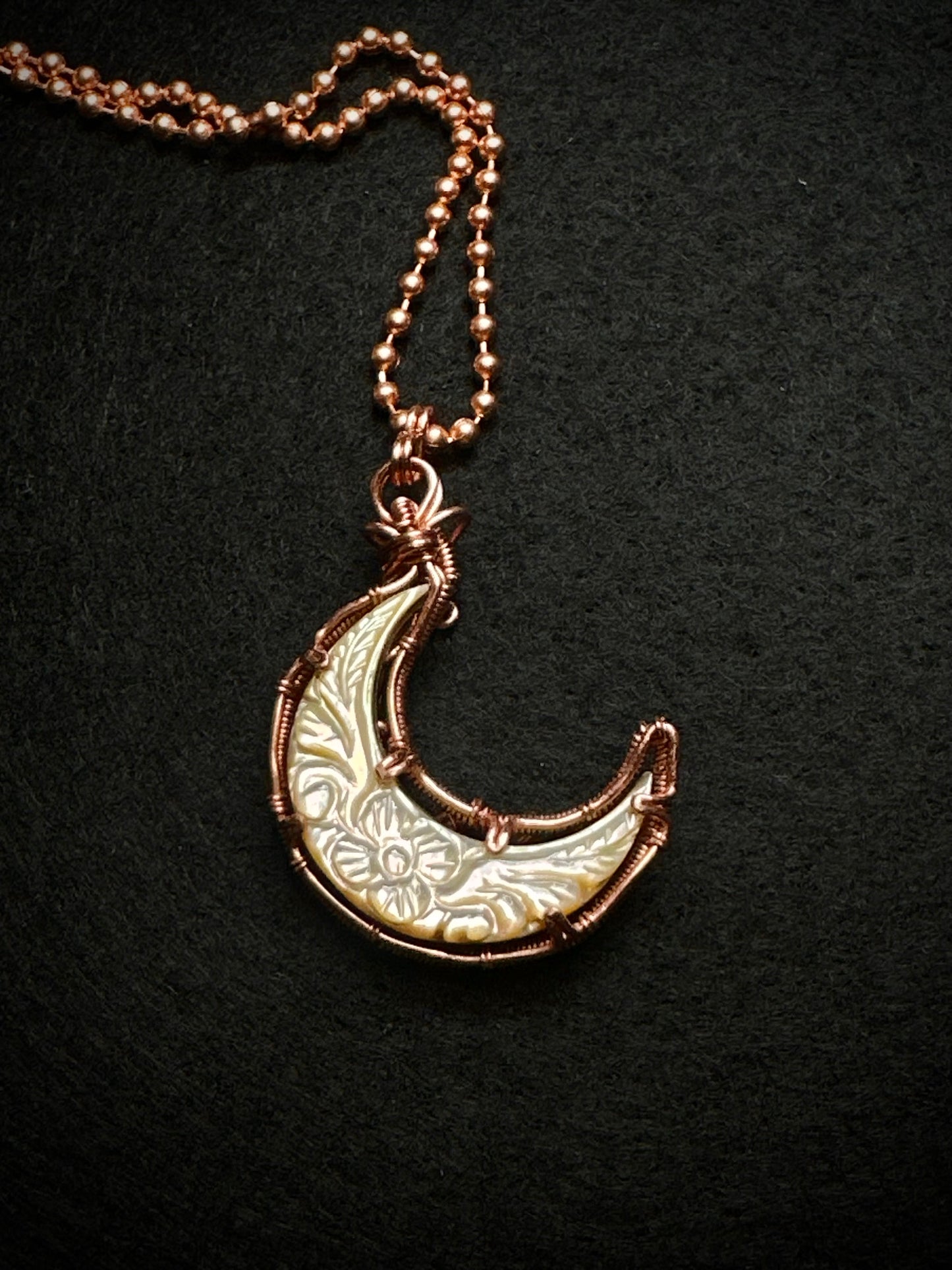 Mother of Pearl Moon