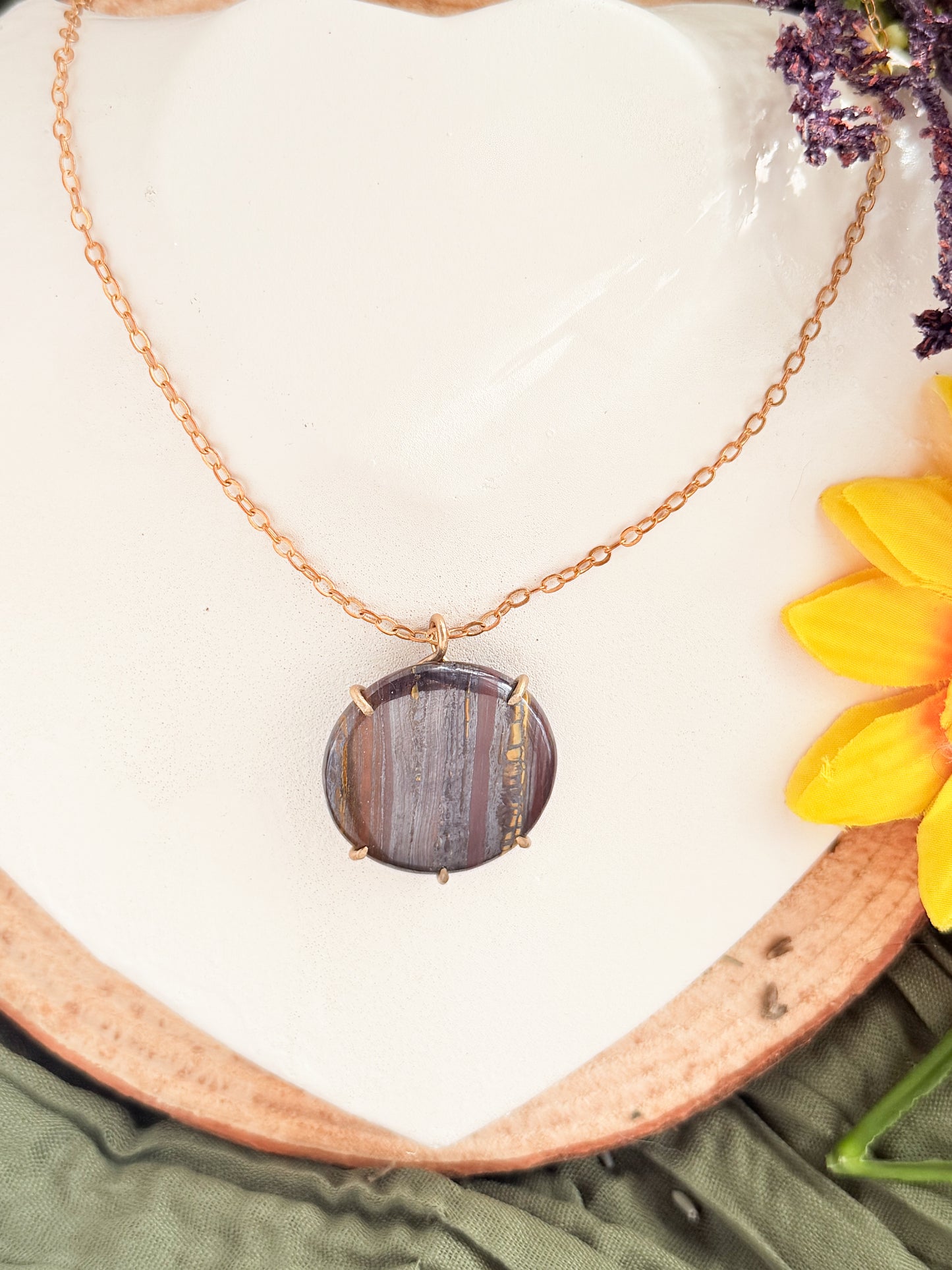 Tiger Iron Pendant