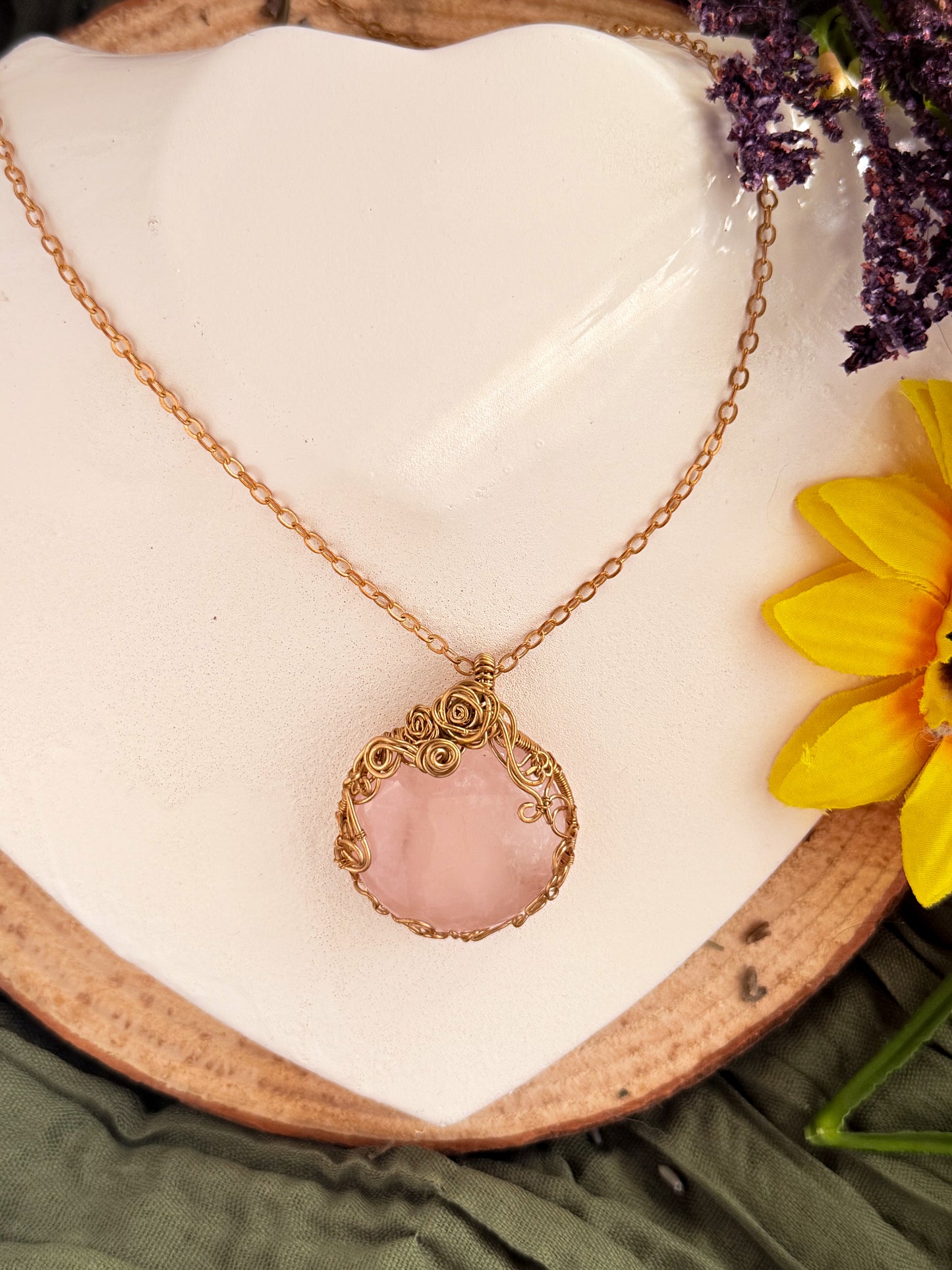 Rosette Pendant