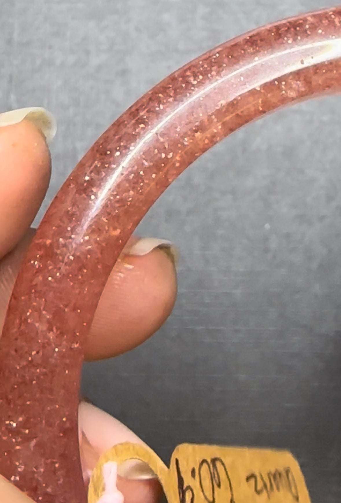 Strawberry Quartz Bangle