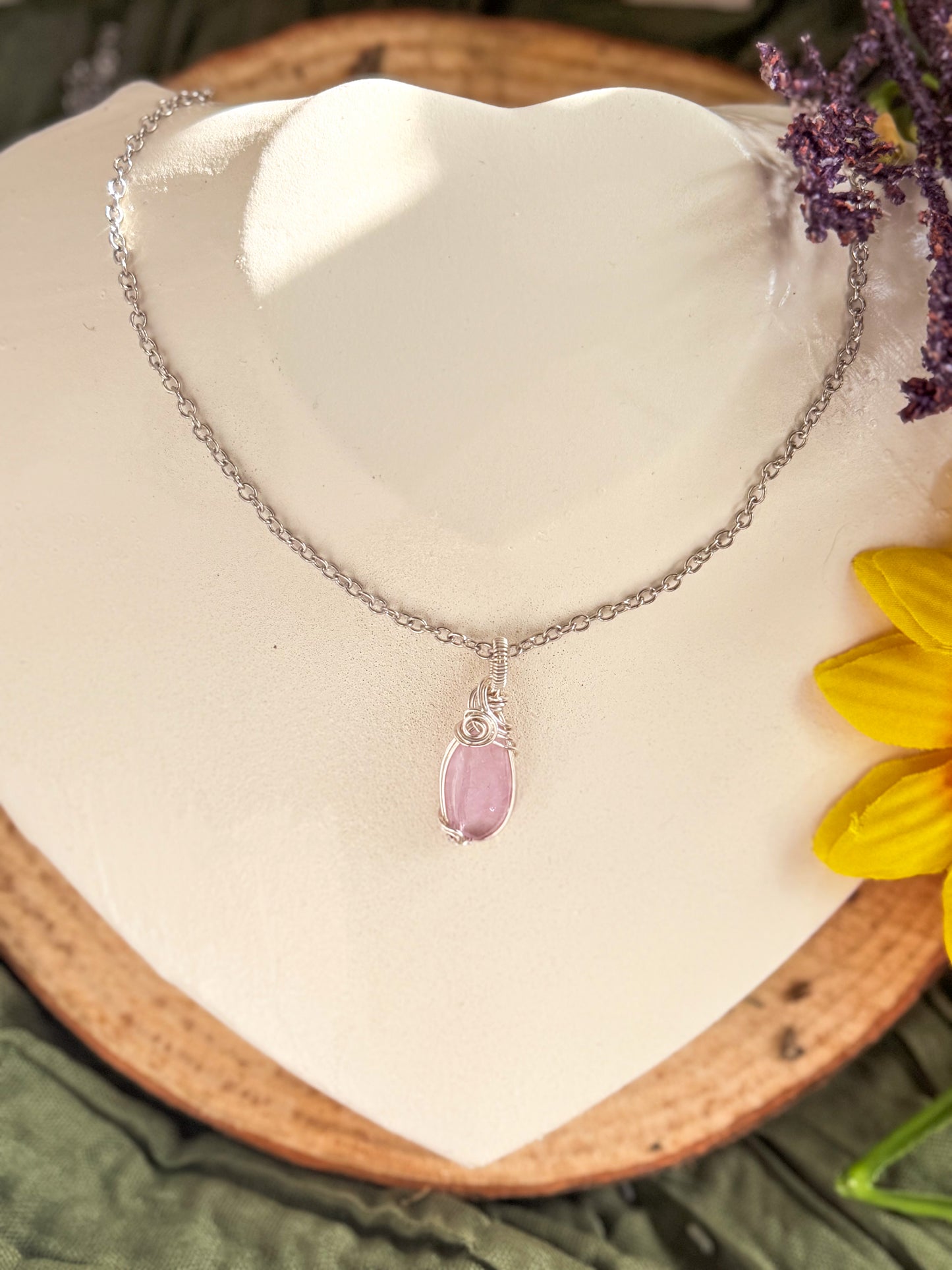 Kunzite Pendant