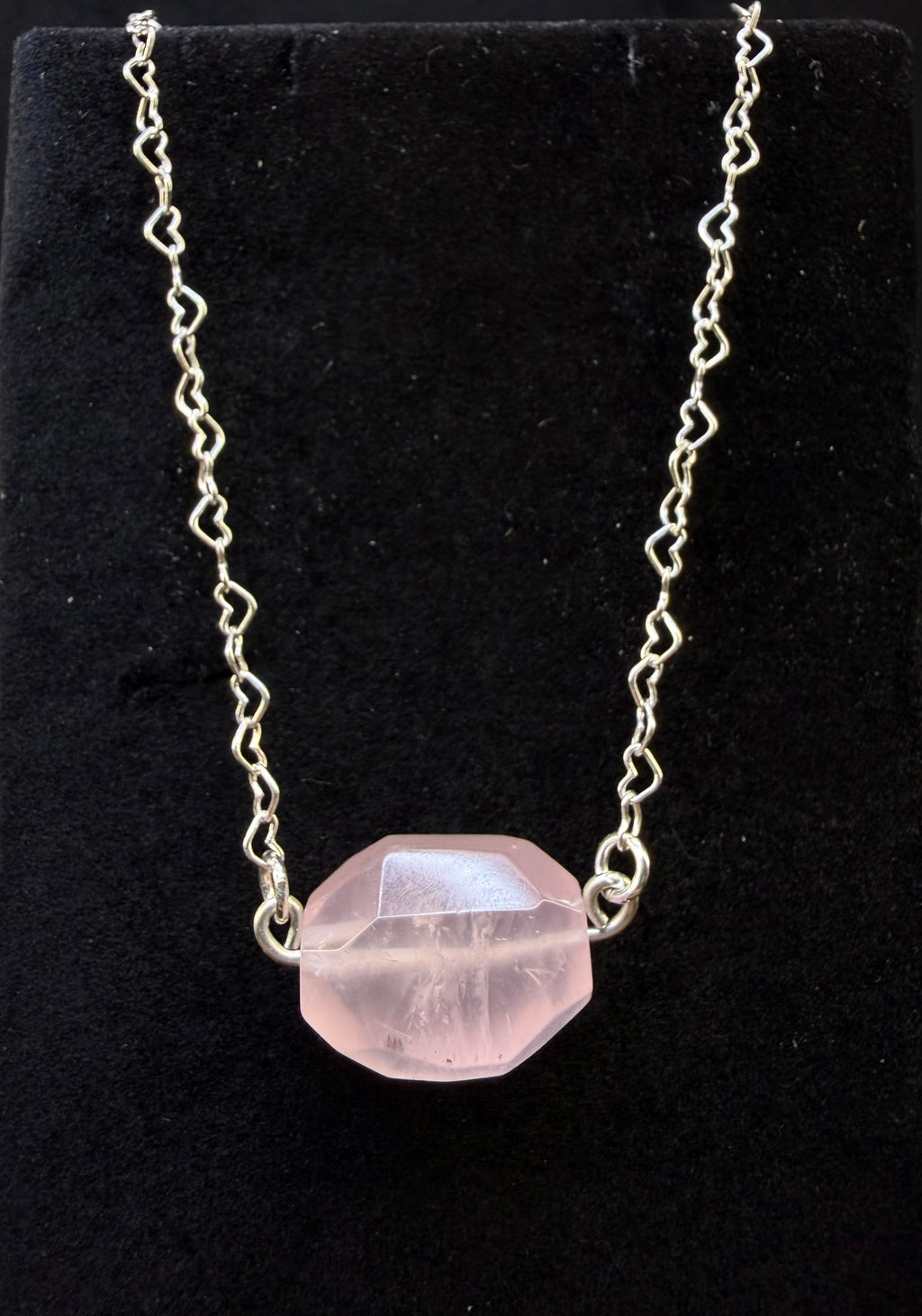925 Rose Quartz Necklace