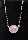 925 Rose Quartz Necklace