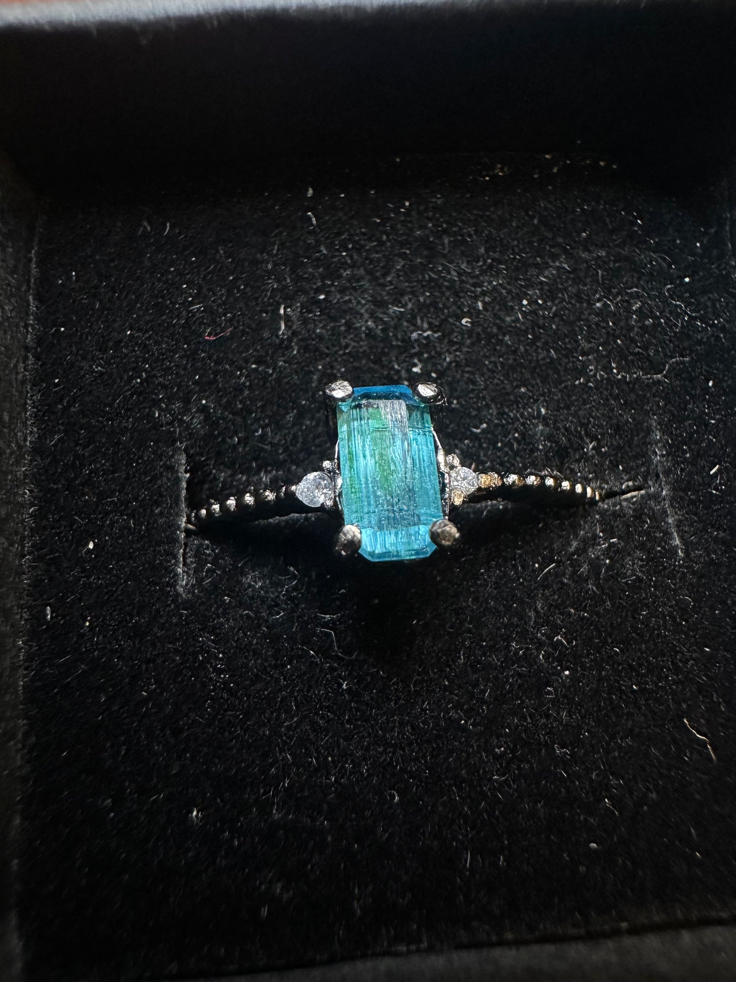 925 Blue Tourmaline