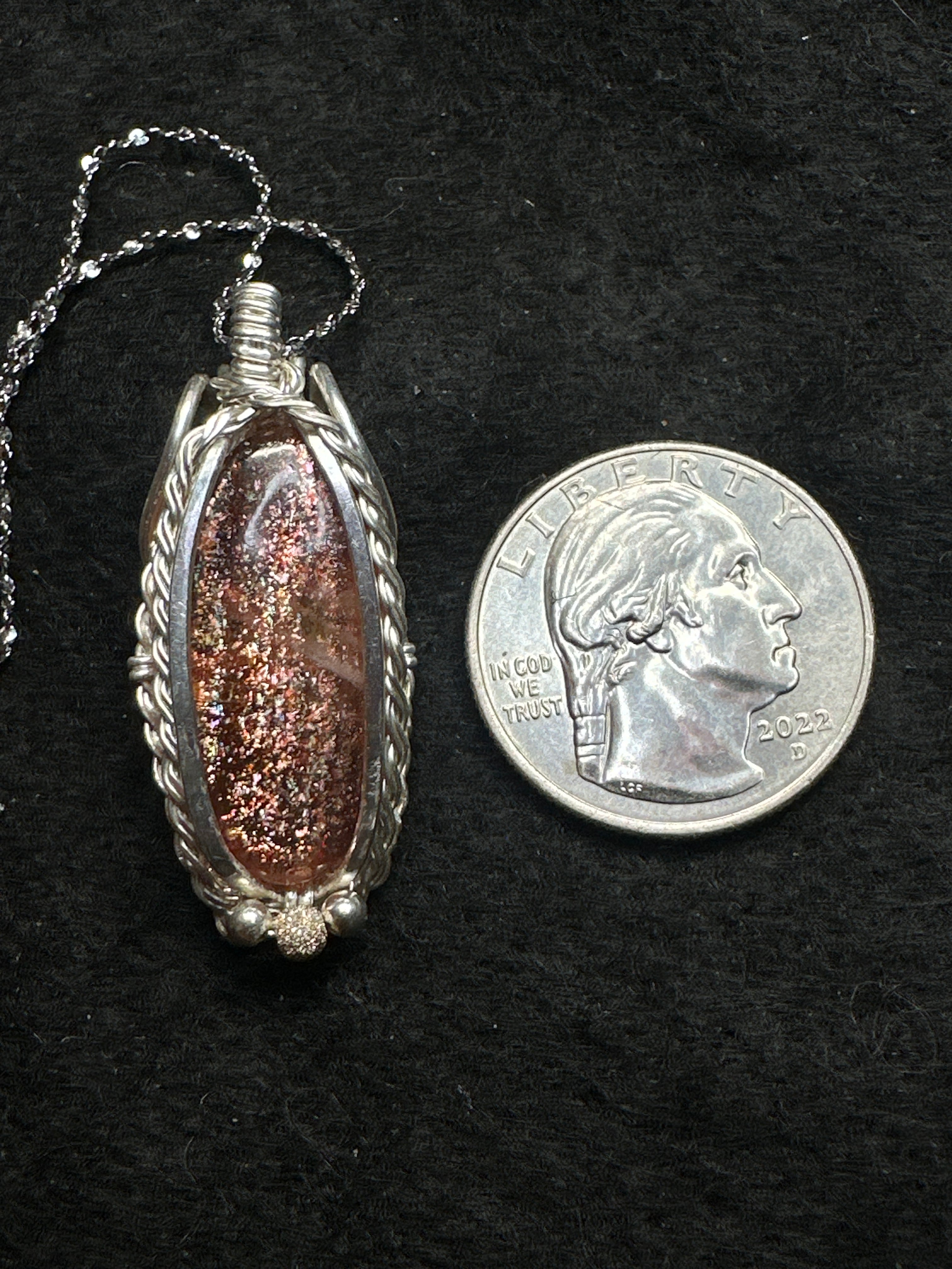 Highgrade Sunstone Pendant