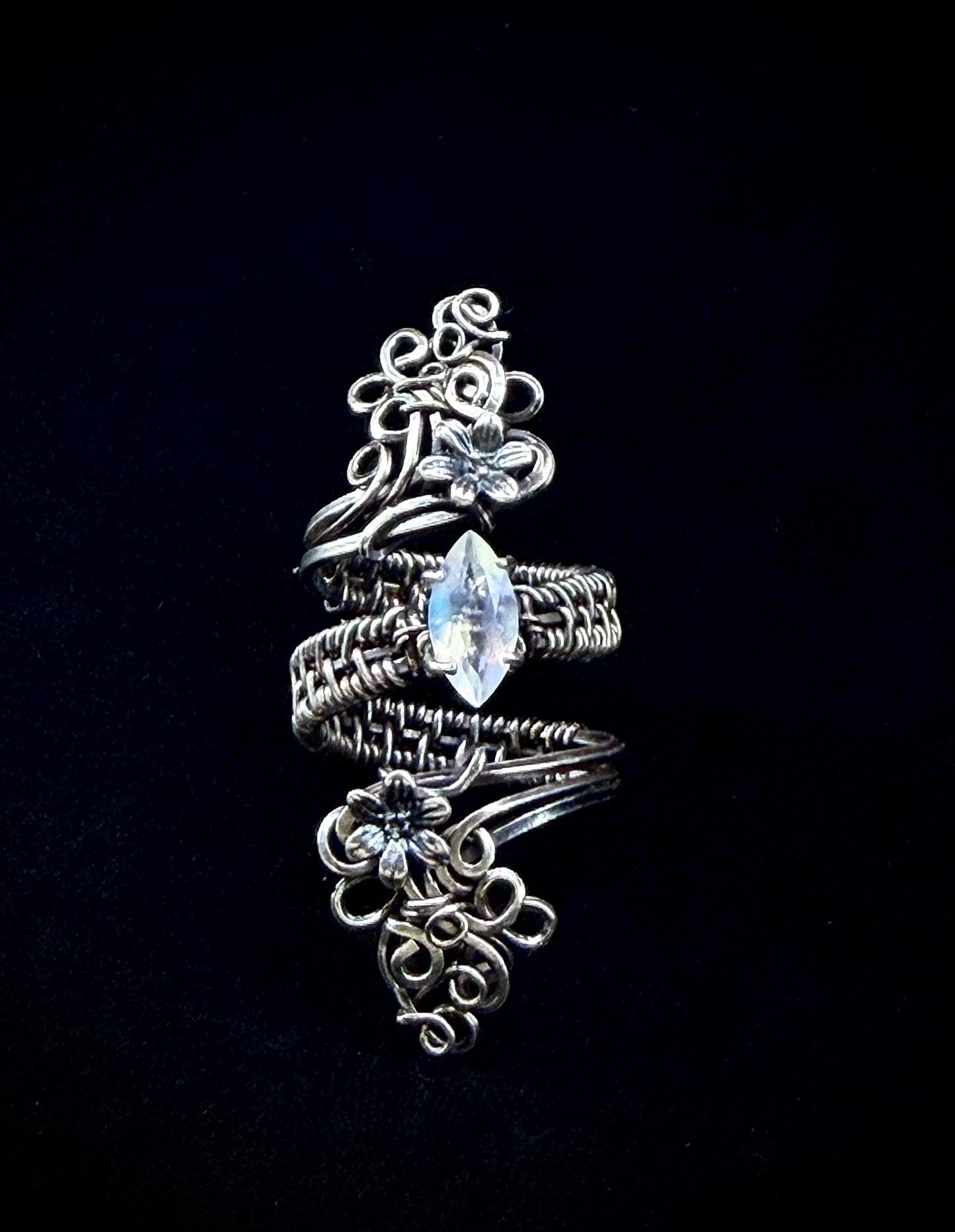 Moonstone Goddess Ring