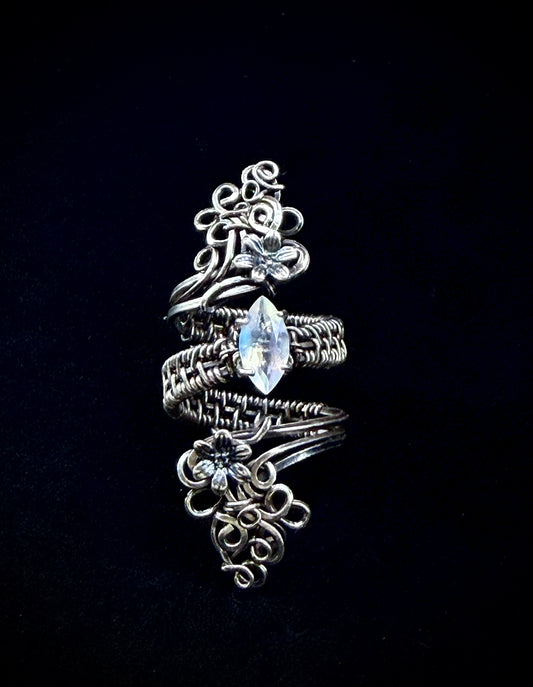 Moonstone Goddess Ring