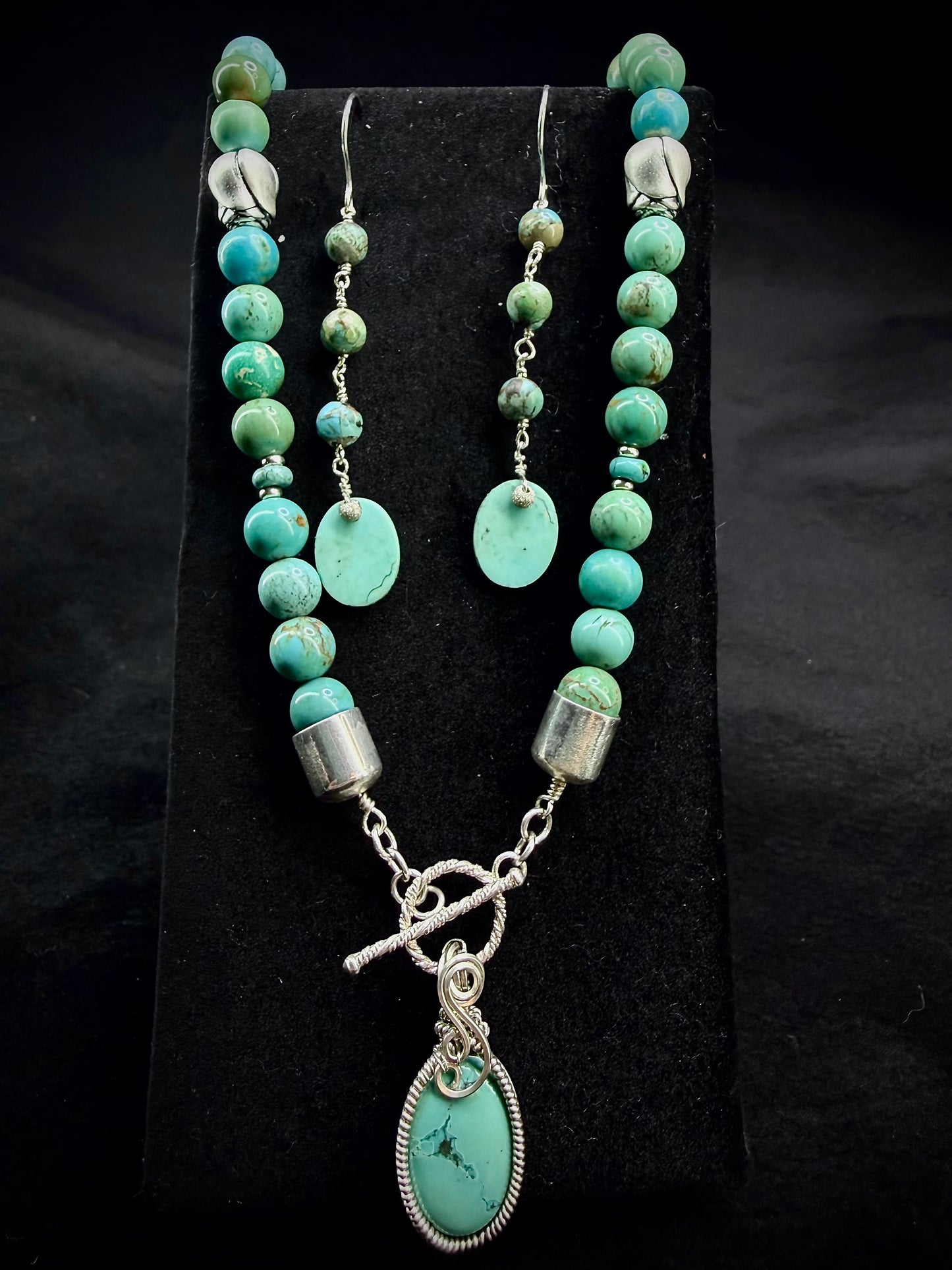 925 American Turquoise set
