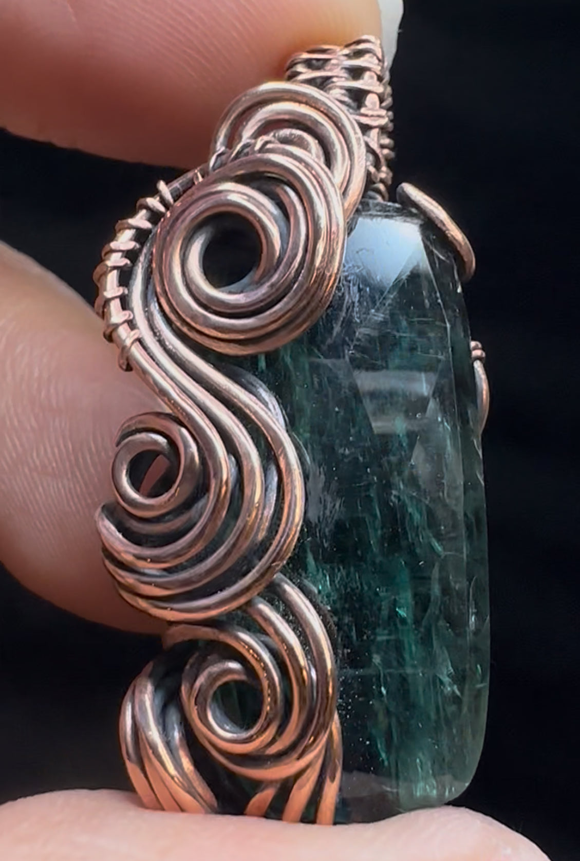 Emerald & Blue Kyanite