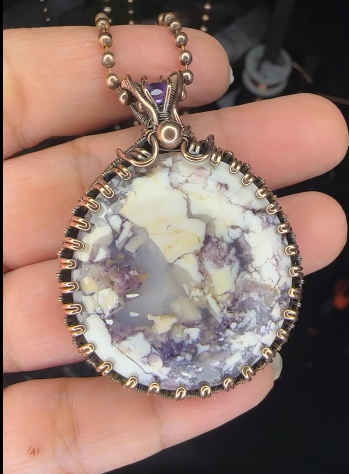 Tiffany Stone Pendant