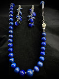 925 Lapis Lazuli Beaded set