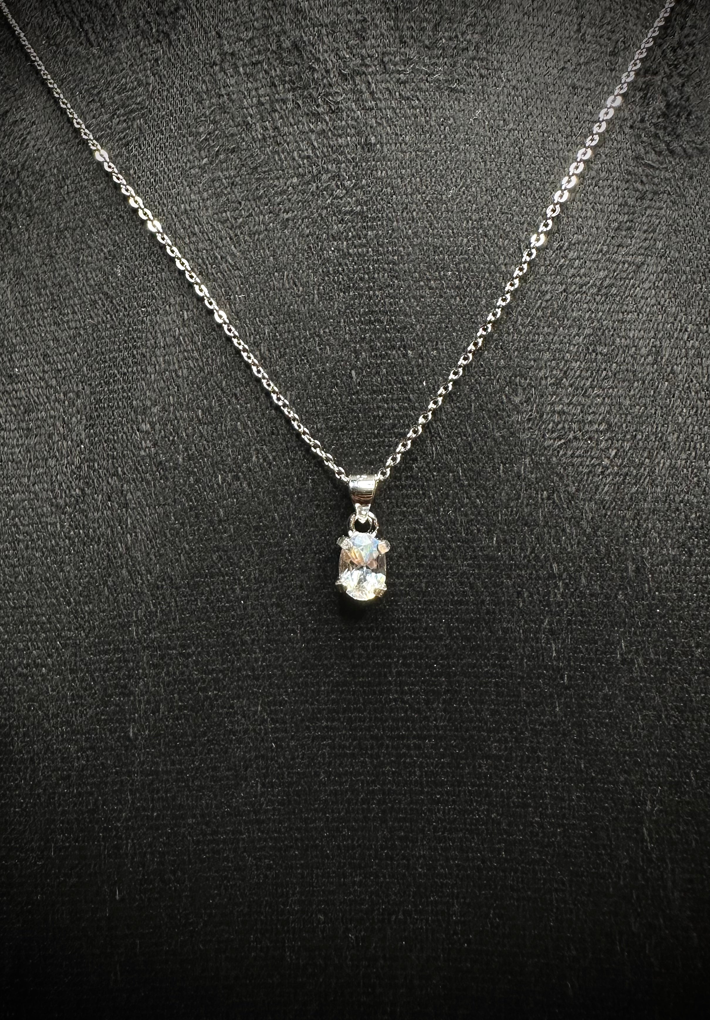 925 Malagasy Moonstone Pendant