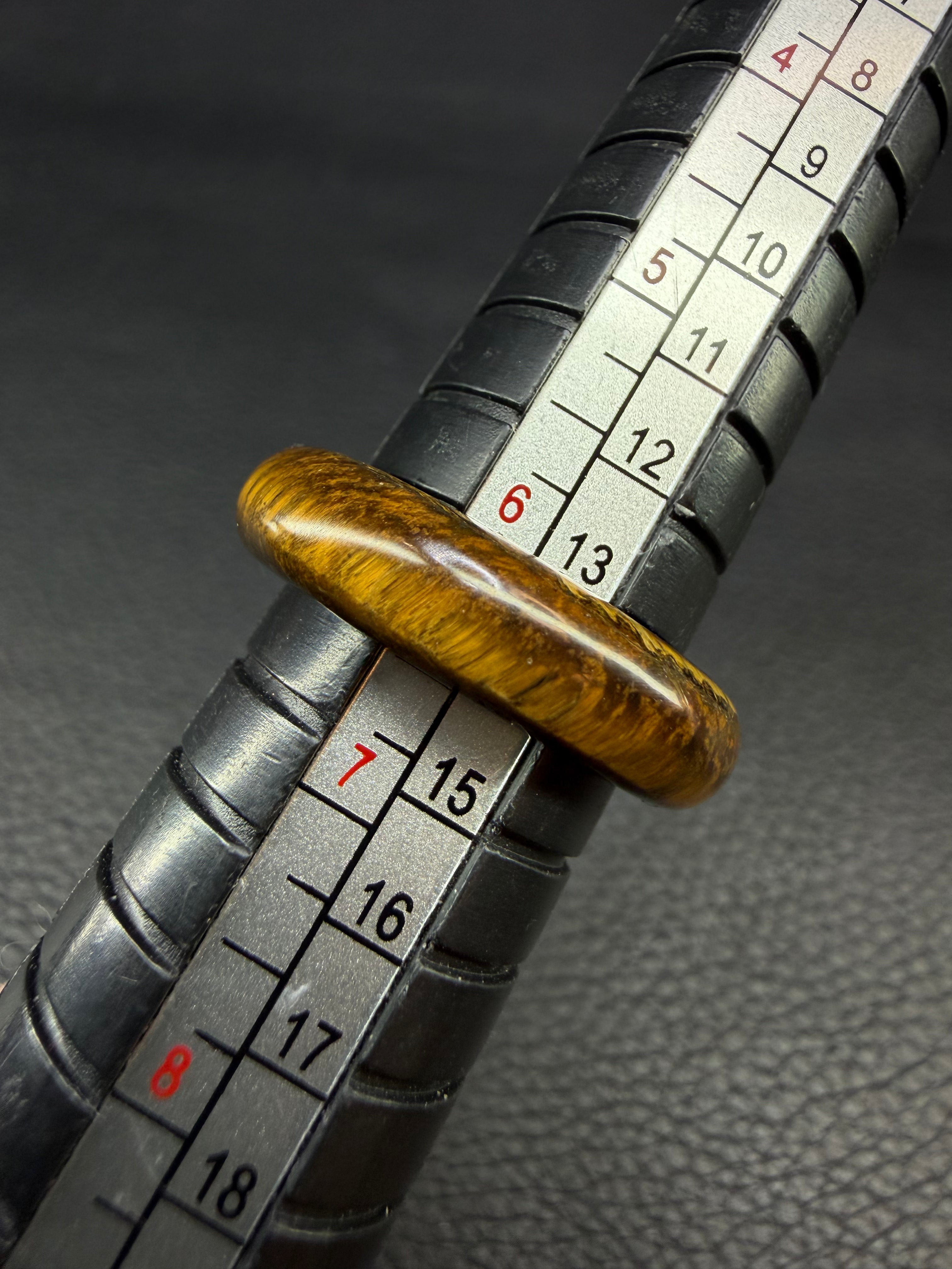 Tigers Eye Carved Rings