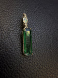 925 Green Kyanite Pendant