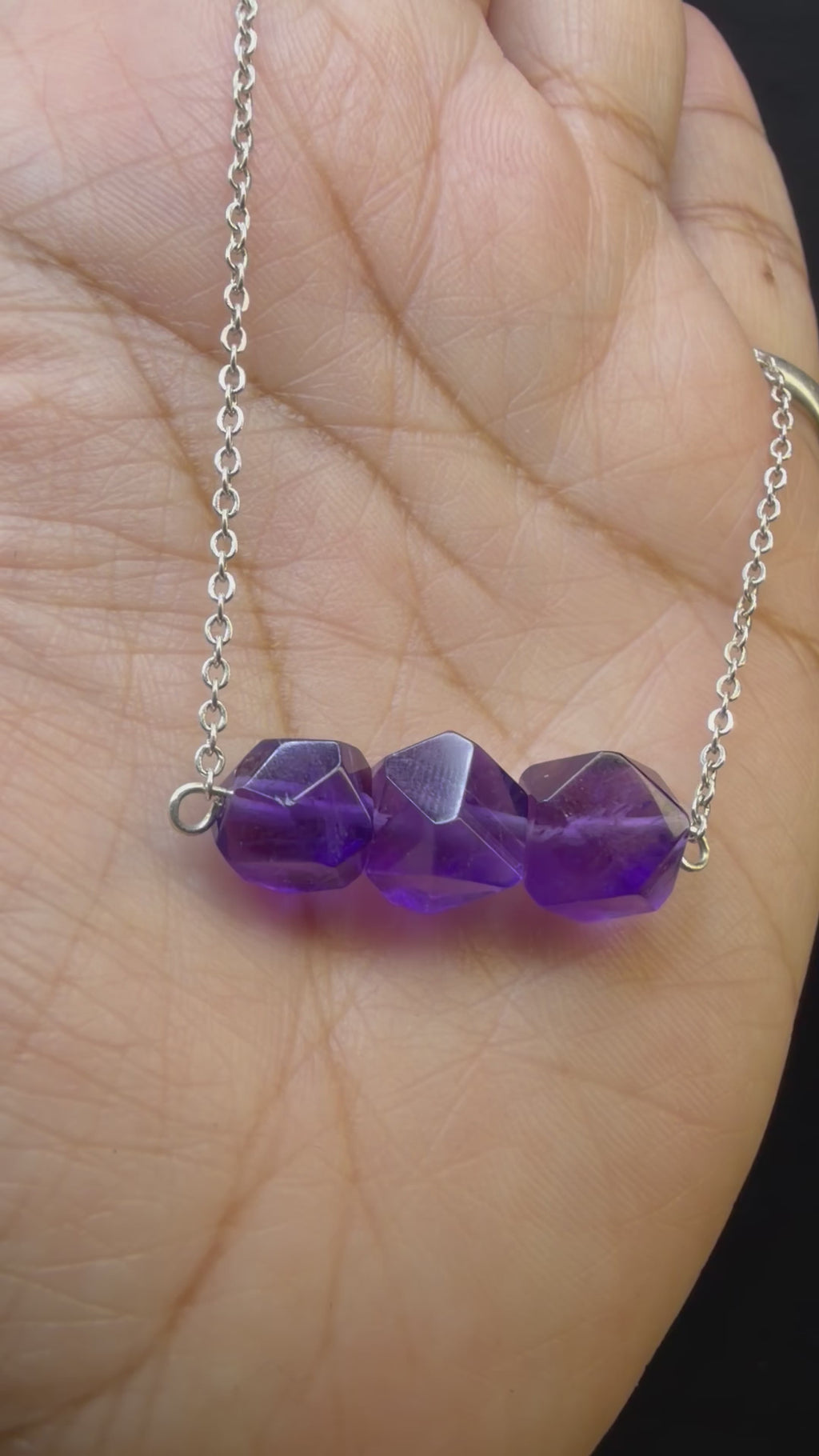 925 Amethyst Necklace