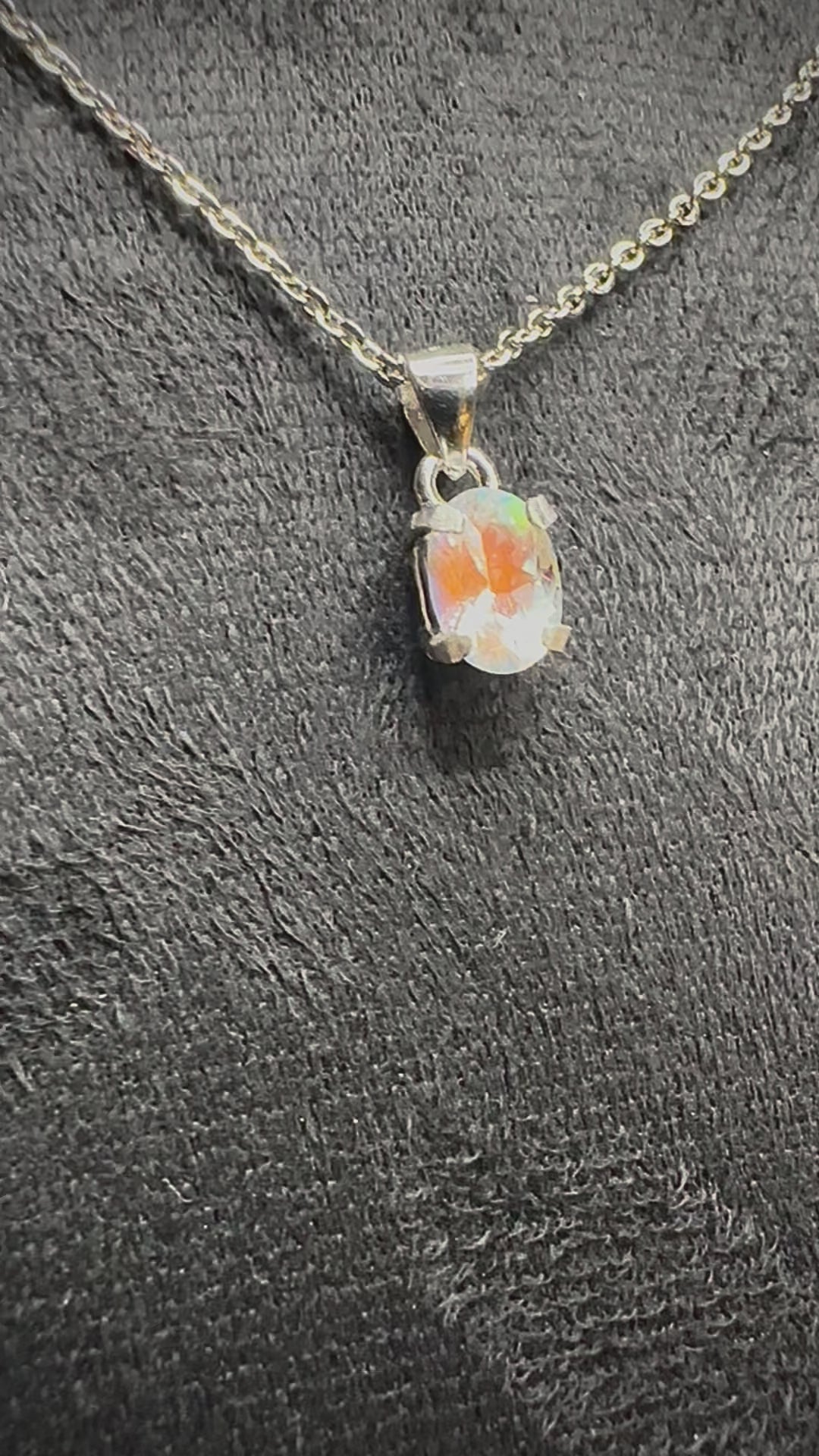 925 Malagasy Moonstone Pendant